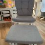 Babylo Brompton Glider Chair & Footstool - Collection only Ballincollig Image 8