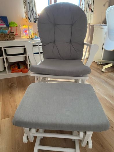 Babylo Brompton Glider Chair & Footstool - Collection only Ballincollig
