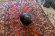 Black Motorcycle Helmet  Small Size