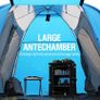 Camping Tunnel Tent 4-6 Person Large Family Tent With 2 Bedroom 4 Man Tent 3000mm Waterproof With Living Area 6 Man Tents for Camping Outdoor Hiking UV Protection with Carry Bag (FREE POSTAGE) Image 4