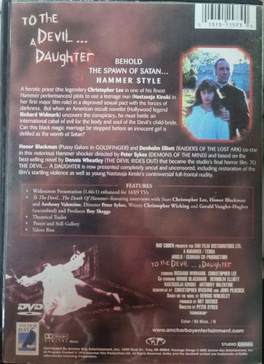 To The Devil A Daughter