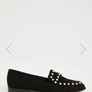 Gallery pearl studded black slipper  shoes size UK8 EU42 Postage included Image 2