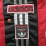 red Adidas Vintage retro Adibreak poppers track pants activewear bottoms tracksuit bottoms D6 M/L Image 5