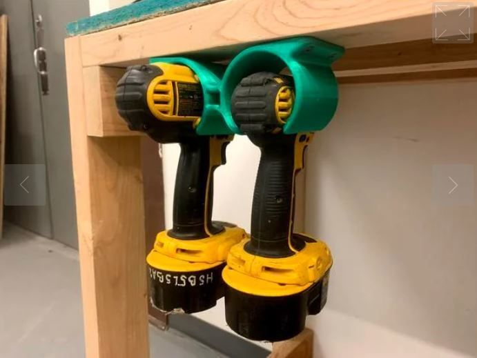 Dewalt Drill Holder (two Slot)