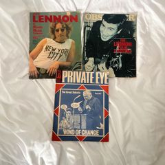 3x John Lennon/Beatles/Yoko Ono magazines