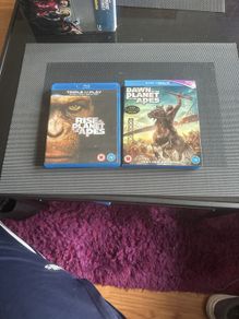 Planet of the Apes 1+2 Blu rays
