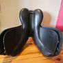 Black Close Contact Leather Saddle Image 8