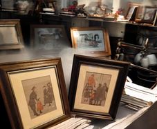 Rare Pair  of Orginal WWI Lithographs 1917 by Joyce Dennys