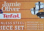 New Jamie Oliver Tefal Pots Pan Set