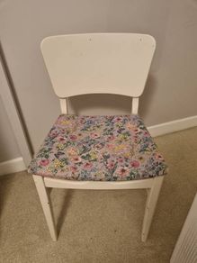 white chair
