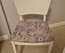 white chair