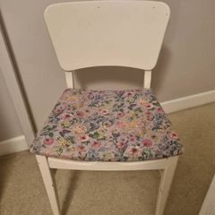 white chair