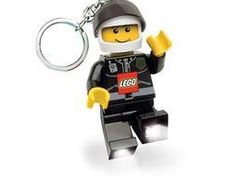 Lego police Keyring with LED torch NEW