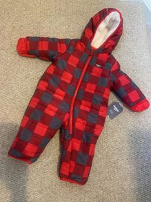 Pram Suit - OshKosh with flip booties / gloves