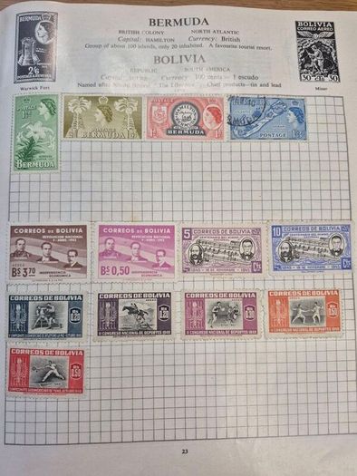 Stamps of the world stanley gibbson album