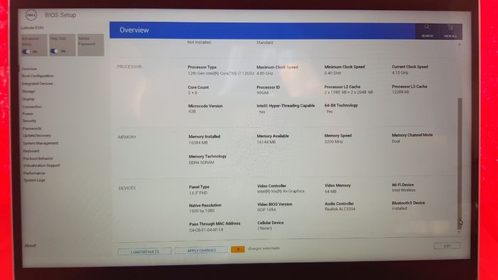 Dell Latitude 5330,2 in 1 touch screen, i7 Cpu (12th gen), 16 GB Ram, 1 TB Storage (SSD).
