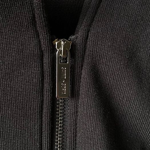 Saint + Sofia Organic Cotton Black Jacket