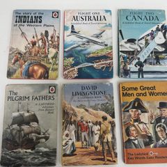 Collection of 6 vintage Ladybird books
