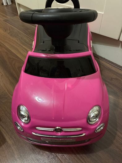 Fiat toy car pink ride on