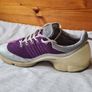 Ecco biom fjhel train Size 4 eu 37 purple/yellow in excellent condition Image 7