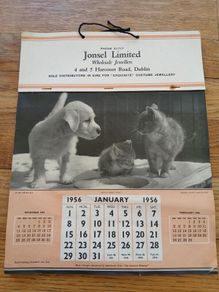 1956 Calendar Advertisement