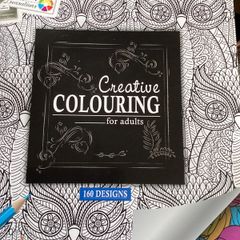 Creative Colouring for Adults large book