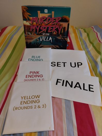 Murder Mystery At The Villa Party Game