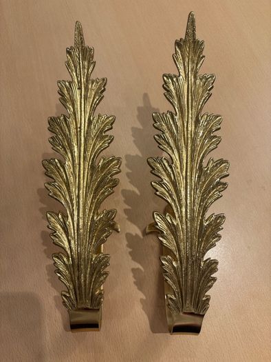 Brass Curtain Tie-Backs