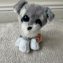 Ty Beanie Boo Whiskers approx. 6 Plush Schnauzer Dog Please look at the pictures Image 10