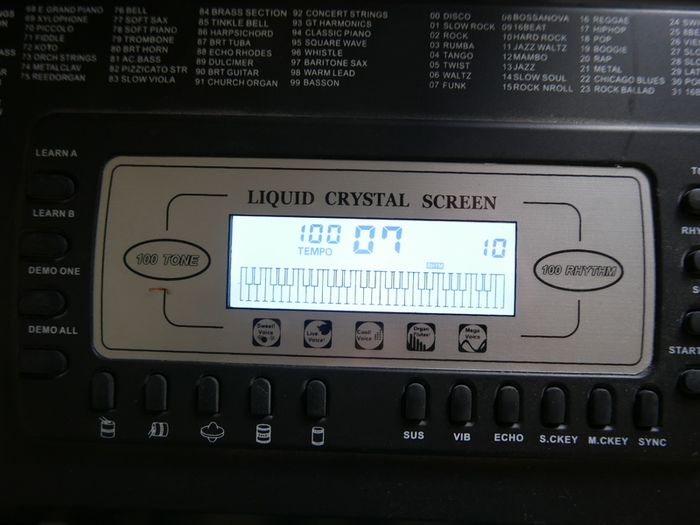 Electronic Keyboard - SK-560 54 Key Keyboard, and keyboard stand