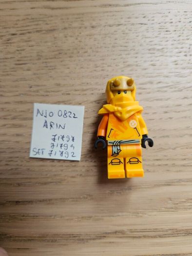 lego njo0822 arin, set ninjago 71797, 71794, 71792