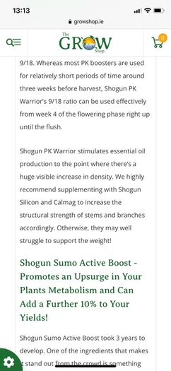 Shogun Coco, Multipack Samurai fertilisers BN