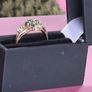 9ct Gold Emerald and Diamond Ring Image 3