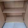 Wooden Display Cabinet with Glass Doors: Originally from Arnotts 190 euro ONO Image 3