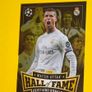 Match Attax Hall of Fame Cristiano Ronaldo Trading Card Rare NM Image 3