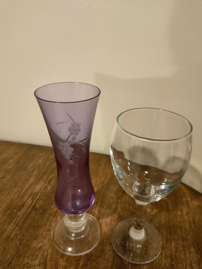 Beautiful antique glass.