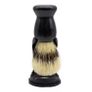 Men Shaving Brush & Stand Set - Bristle Brush with Holder Image 2