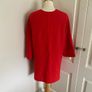 Selected Femme merino wool size 10 burnt orange jacket Image 3