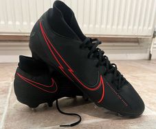 Nike Mercurial Superfly 7 Academy SG-Pro (Black x Chile Red)