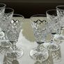 Waterford Glass Vintage Miniature Sherry Glasses Set of 6 Image 2
