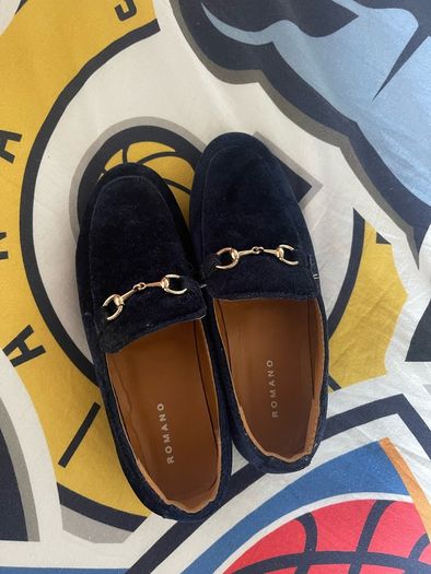 Romano boys suede shoes size 10uk/28eu