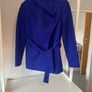 Ted Baker - Lorili Short Wrap Coat - Purple Blue - Size 3 Image 6