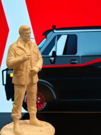 3D Printed John "Hannibal" Smith From The A-Team