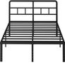 King Size Bed Frame 5ft with Curved Headboard, Heavy Duty Image 3
