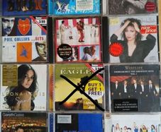 Selection of cd's