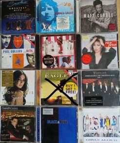 Selection of cd's