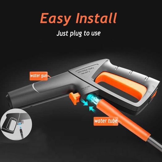 BRAND NEW Electric 1200W Car Washer Gun High Pressure Cleaner Foam Nozzle Cordless Protable Car Wash Spray