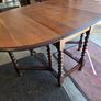 Oak drop left Table Image 4