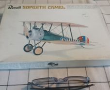 Revell Sopwith Camel,1/28 scale,1969