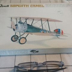Revell Sopwith Camel,1/28 scale,1969
